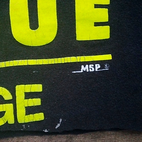 VTG 90S LAKE GEORGE NEON  CROP USA MADE TEE WOMANS L - Picture 7 of 7